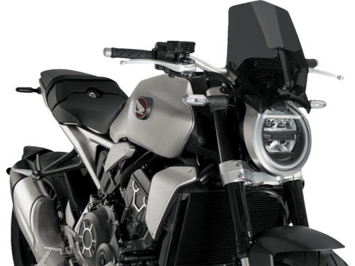 Puig Honda CB1000R New Gen Sport Windscreen (2021+) (Dark Smoke)