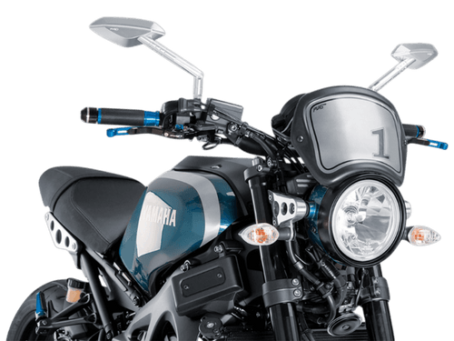 Puig Yamaha XSR 900 Retrovision Windscreen (16-21) (Front Plate)