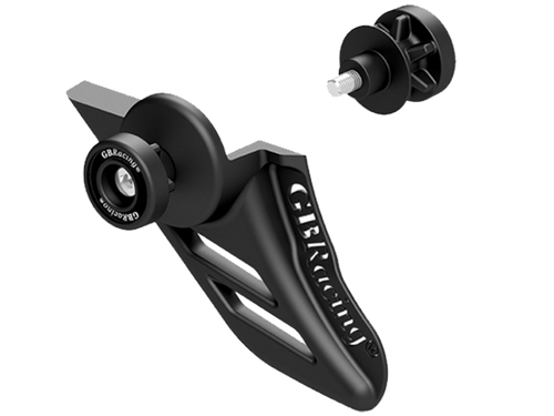 GB Racing Lower Shark Fin Universal Chain Guard Kawaski Ninja ZX-4R/RR (w/ Spool Assembly) (GBRCGA18-GBR-SET-C): MOTO-D Racing