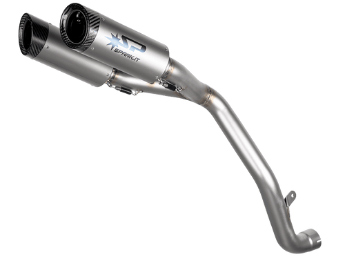 Spark Triumph Speed Triple 1200 "Double Dyno" High Mount Exhaust (Carbon) (2026+)