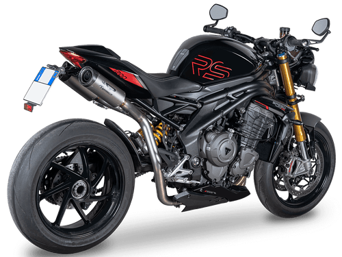 Spark Triumph Speed Triple 1200 "Double Dyno" High Mount Exhaust (Carbon) (2026+)