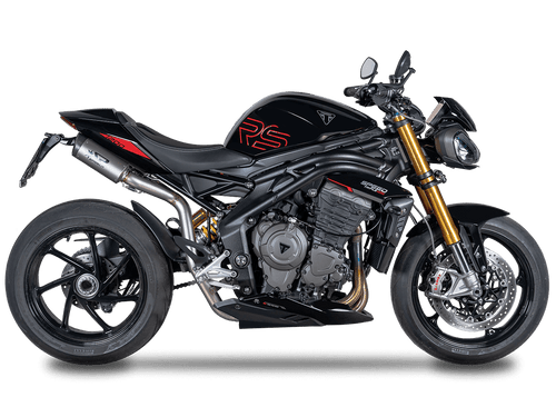 Spark Triumph Speed Triple 1200 "Double Dyno" High Mount Exhaust (Carbon) (2026+)