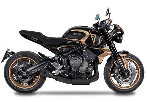Spark Triumph Trident 660 "60'S" Full Exhaust System (Black Edition) (Euro5+) (2026+)