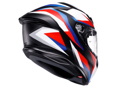 AGV K6 S Timewarp Helmet White / Red / Blue