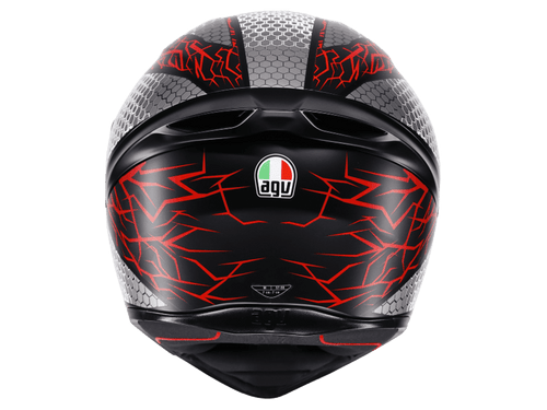 AGV K1 S Speedarmor Helmet  Matte Black / Gray / Red 