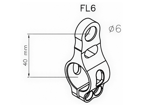 Matris Steering Damper Tube Clamp (SP00.FL6)