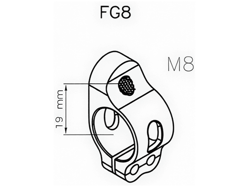 Matris Steering Damper Tube Clamp (SP00.FG8)