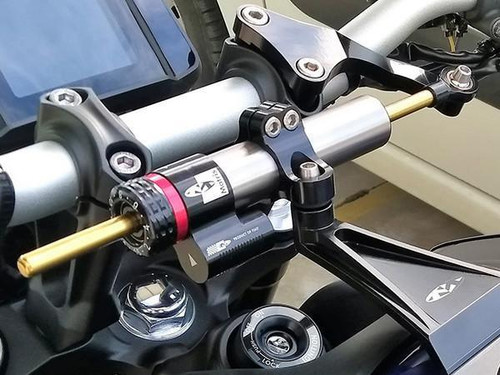Matris Yamaha XSR900 GP Steering Stabilizer Installed