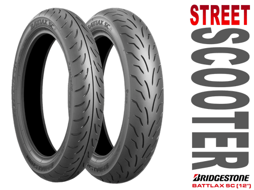 Bridgestone Battlax SC Scooter Tires 12"
