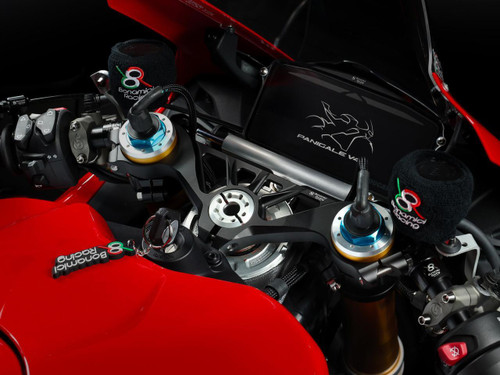 Bonamici Triple Tree Clamp Ducati Panigale V2 /S (Black) (2025+)
