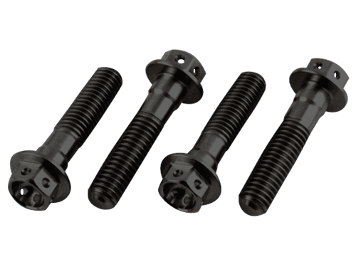 Pro-Bolt Titanium Race Drilled Hex Front Axle Pinch Bolts M8x35 (Black)
*Please Check your Bike to Ensure Proper Sizing / Fitment