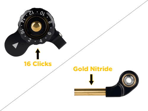 Stop Tank Slappers...16-Clicks Adjustable Steering Stabilizer R12 GS
