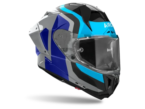 Airoh GP800 Competition Motorcycle Helmet Blue Gloss