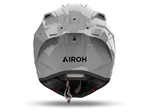 Airoh GP800 Solid Motorcycle Helmet Gloss Cement Grey