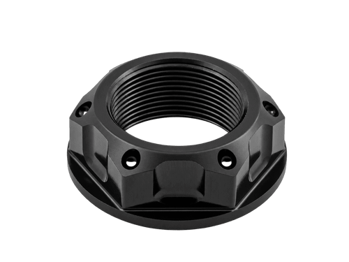 Pro-Bolt Aluminum Flanged Top Triple Tree Nut M28x1.00mm (Open)
Motorcycles including:
BMW S1000R (2017-2020)
BMW M1000R (2022+)
BMW HP4
BMW S1000RR (2009+)
BMW M1000RR (2020+) 
*Please Check your Bike to Ensure Proper Sizing / Fitment