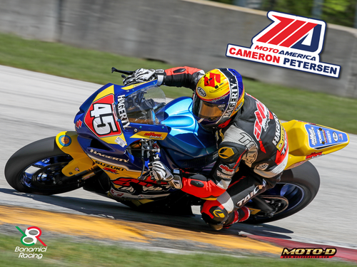 MotoAmerica Cameron Petersen & Bonamici Racing: MOTO-D Racing