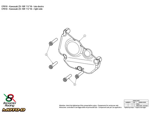 ケースのみ R&G Racing Stator Cover Kawasaki ZX6R / ZX636 2009-2026 - RevZilla