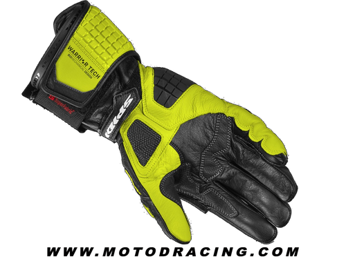 SPIDI Carbo Track EVO Gloves Black / Flo Yellow