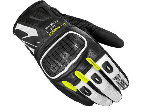 SPIDI G-Warrior Gloves Black / Flo Yellow