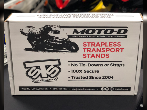 Strapless Transport Stands Trailer Restraint System for Suzuki Motorcycles 