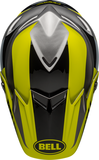 On Sale: Bell "Moto-9" Flex Helmet Division Black/Hi-Viz