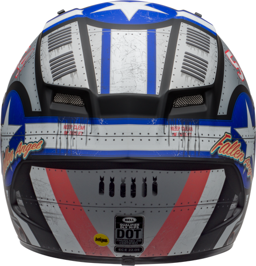 Top Rated Motorcycle Helmets: Top Rated Motorcycle Helmets: Bell "Qualifier DLX" Mips Helmet Devil May Care Matte/Gray