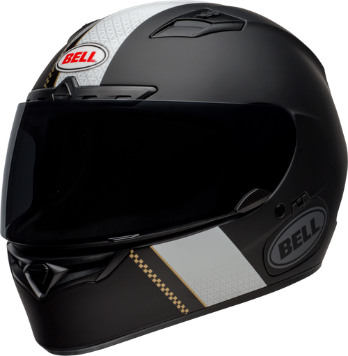 Shop Motorcycle Helmets: Bell "Qualifier DLX" Mips Vitesse Black/White