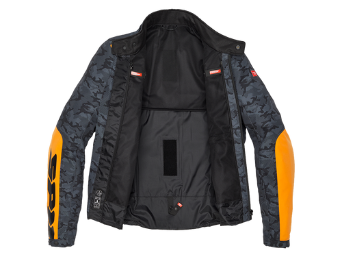 Spidi Solar H2OUT Motorcycle Jacket Orange / Camo