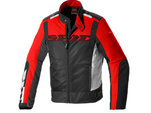 Spidi Net Sport Motorcycle Jacket Black / Red