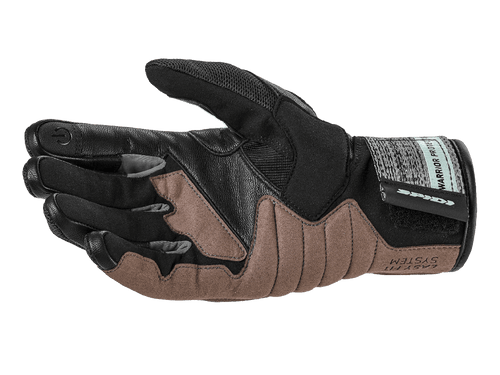 Spidi X-Force Motorcycle Summer Touring Gloves Black / Red Palm