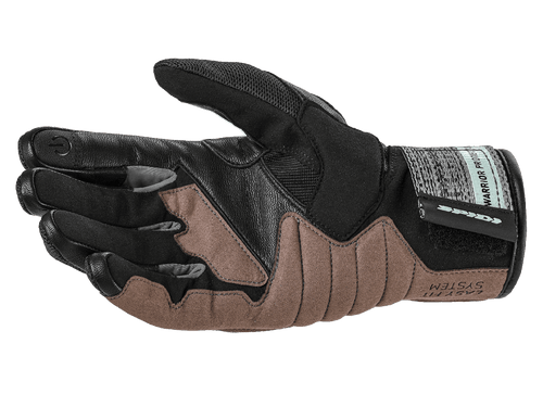 Spidi X-Force Motorcycle Summer Touring Gloves Black / Neon Palm