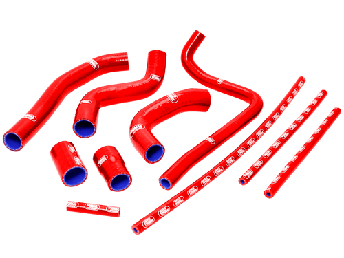 Samco Replacement Radiator Hose Kit Yamaha R1 (09-14) (Red)