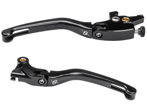 Bonamici Yamaha R3 Brake & Clutch Levers (2015+) (Black) (BON-KL25-BLACK)