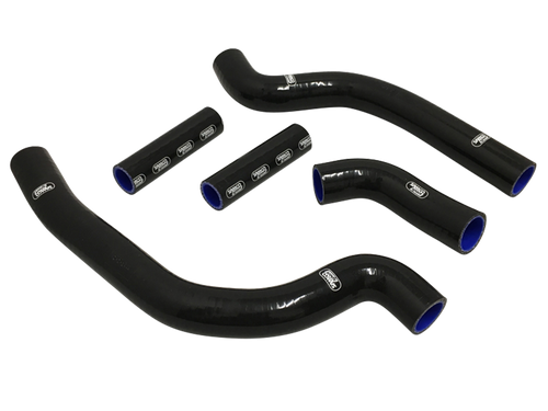 Samco Replacement Radiator Hose Kit Aprilia RSV4 (Thermostat Bypass) (2009+) (Black)