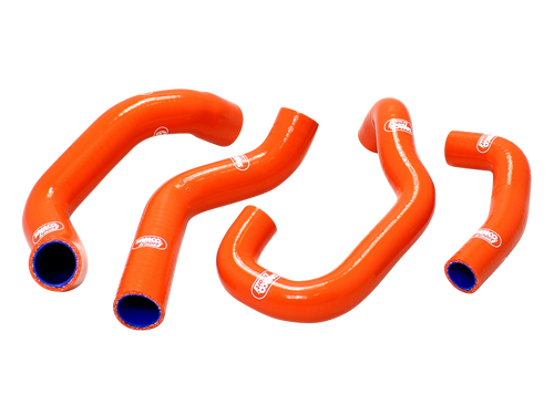 Samco Replacement Radiator Hose Kit KTM 1290 Super Duke (13-19) (Orange)