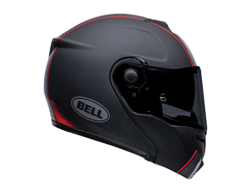 Bell "SRT" Modular Helmet Hartluck Jamo Matte/Gloss Black/Red Size L