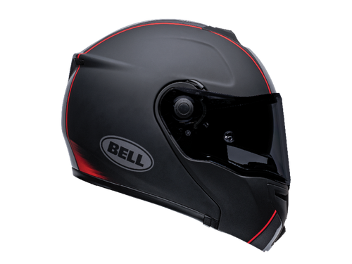 Bell "SRT" Modular Helmet Hartluck Jamo Matte/Gloss Black/Red Size XL