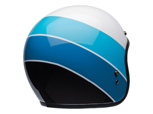 Bell "Custom 500" Helmet Rif White/Blue Size M
