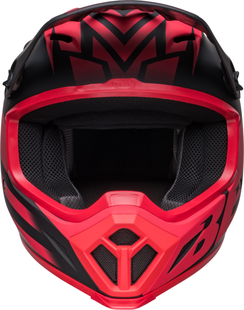 Bell "MX-9" Mips Helmet Disrupt Matte Black/Red Size