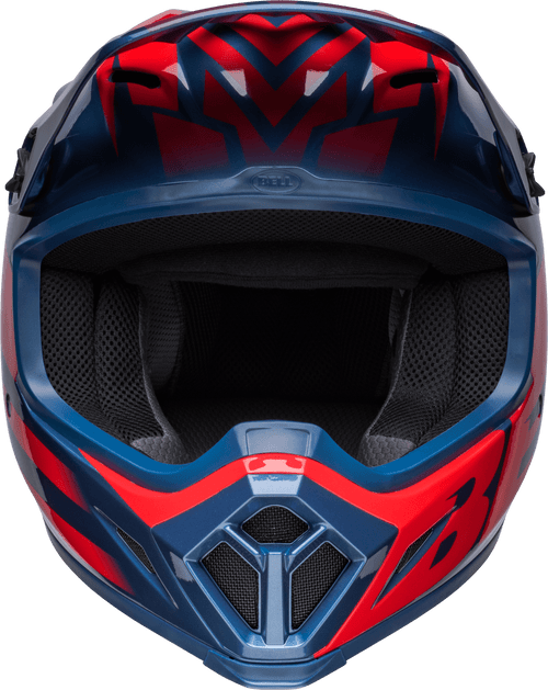 Bell "MX-9" Mips Helmet Disrupt True Blue/Red