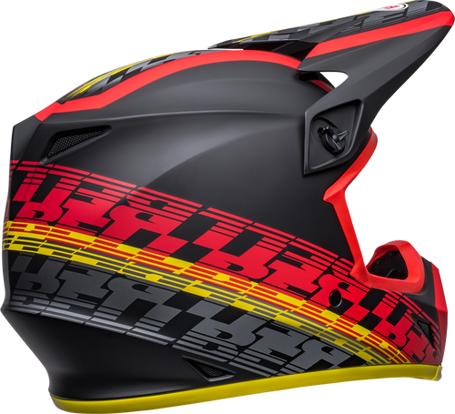 Bell "MX-9" Mips Helmet Offset Matte Black/Red