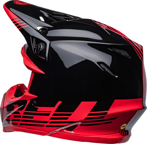 Bell "Moto-9" Mips Helmet Louver Black/Red Size XL