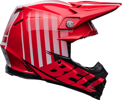 Bell "Moto-9S" Flex Helmet Sprint Matte/Gloss Red/Black