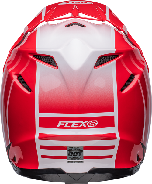Bell "Moto-9S" Flex Helmet Sprint Matte/Gloss Red/Black