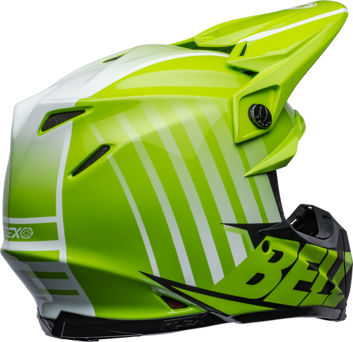 Bell "Moto-9S" Flex Helmet Sprint Matte/Gloss Green/Black