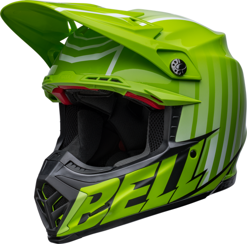Bell "Moto-9S" Flex Helmet Sprint Matte/Gloss Green/Black