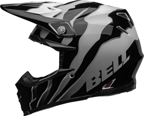 Bell "Moto-9S" Flex Helmet Claw Black/White