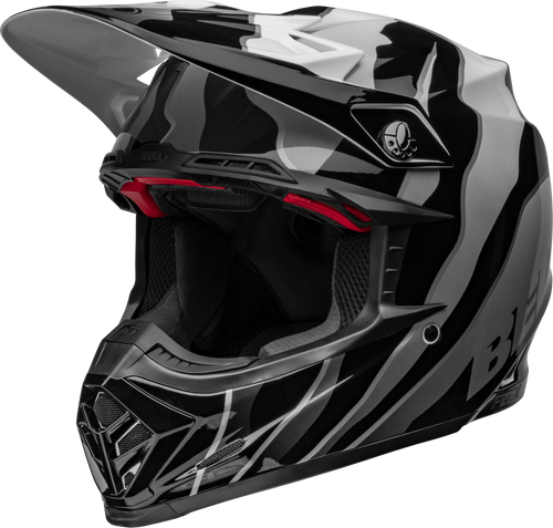 Bell "Moto-9S" Flex Helmet Claw Black/White