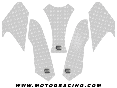 MOTO-D Honda CBR 1000RR Tank Grips (2017+) (Clear)