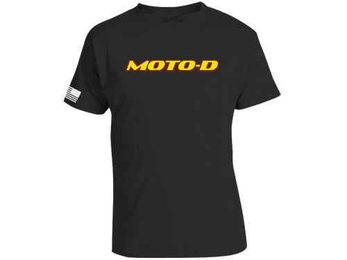 MOTO-D Race T-Shirt (Black)